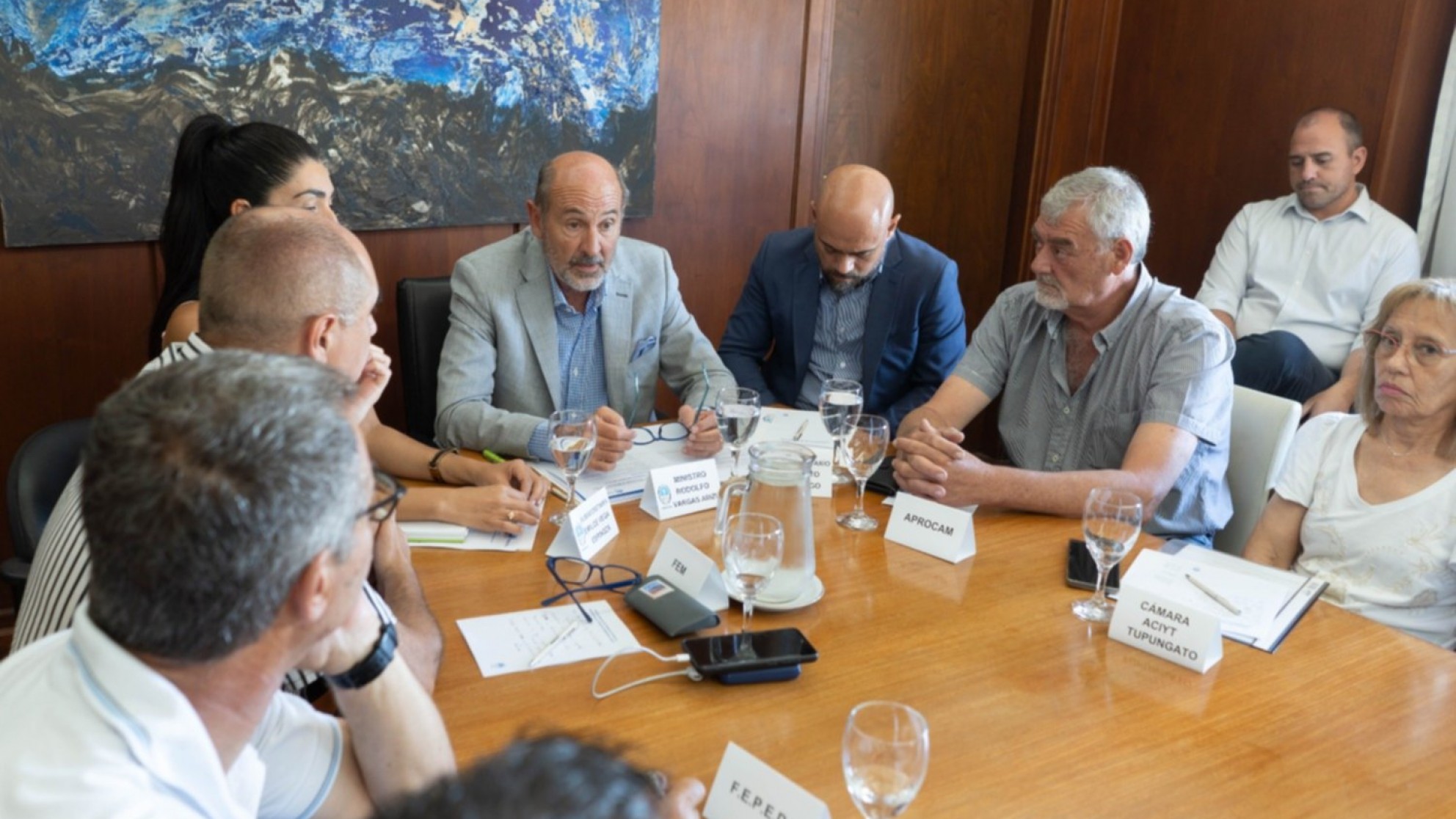 El Gobierno provincial avanza en la diversificación de la Economía tras reunión con el sector privado